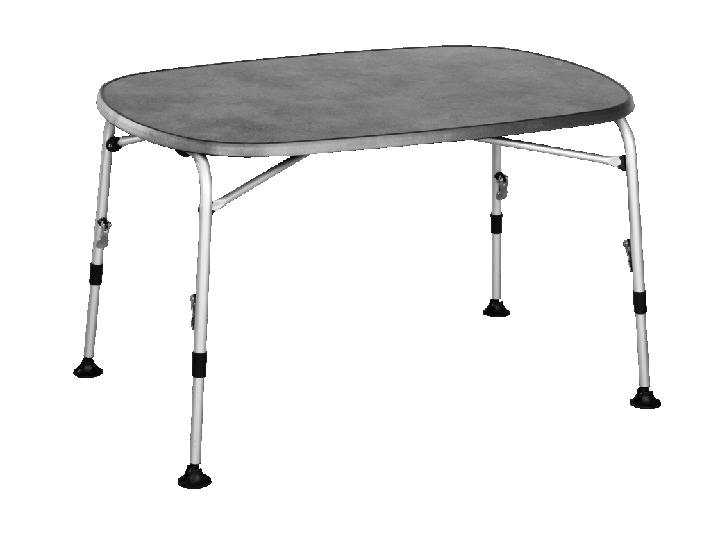 Moderner Klapptisch mit grauer Oberfläche