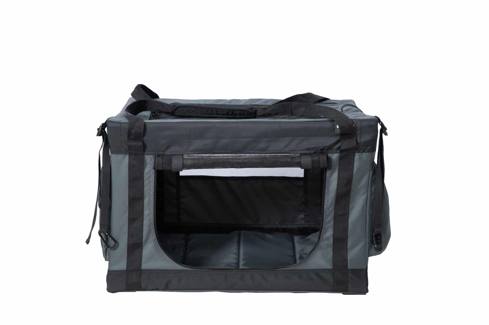 Foldable dog crate M - front